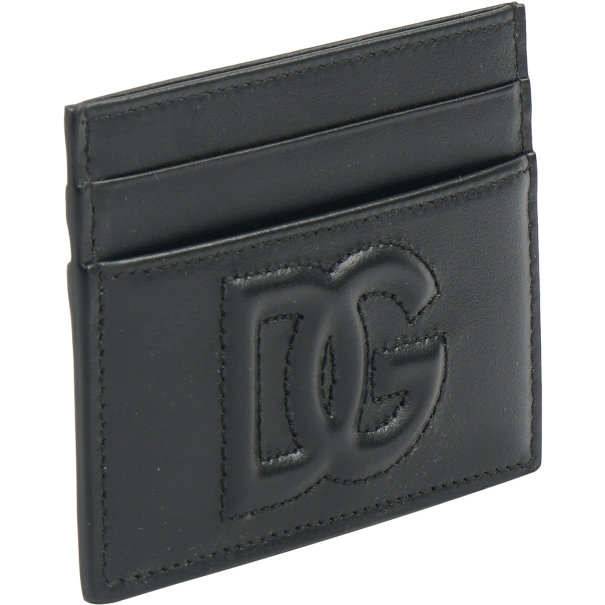 Logo Card Holder in Black