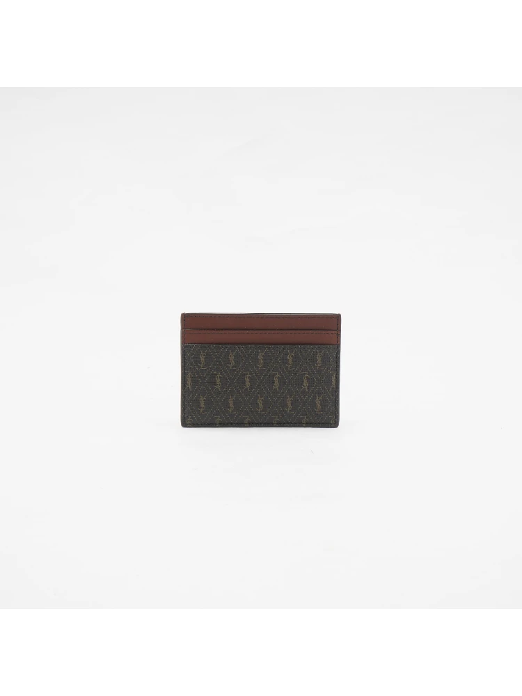 Allover Monogram Canvas Card Holder