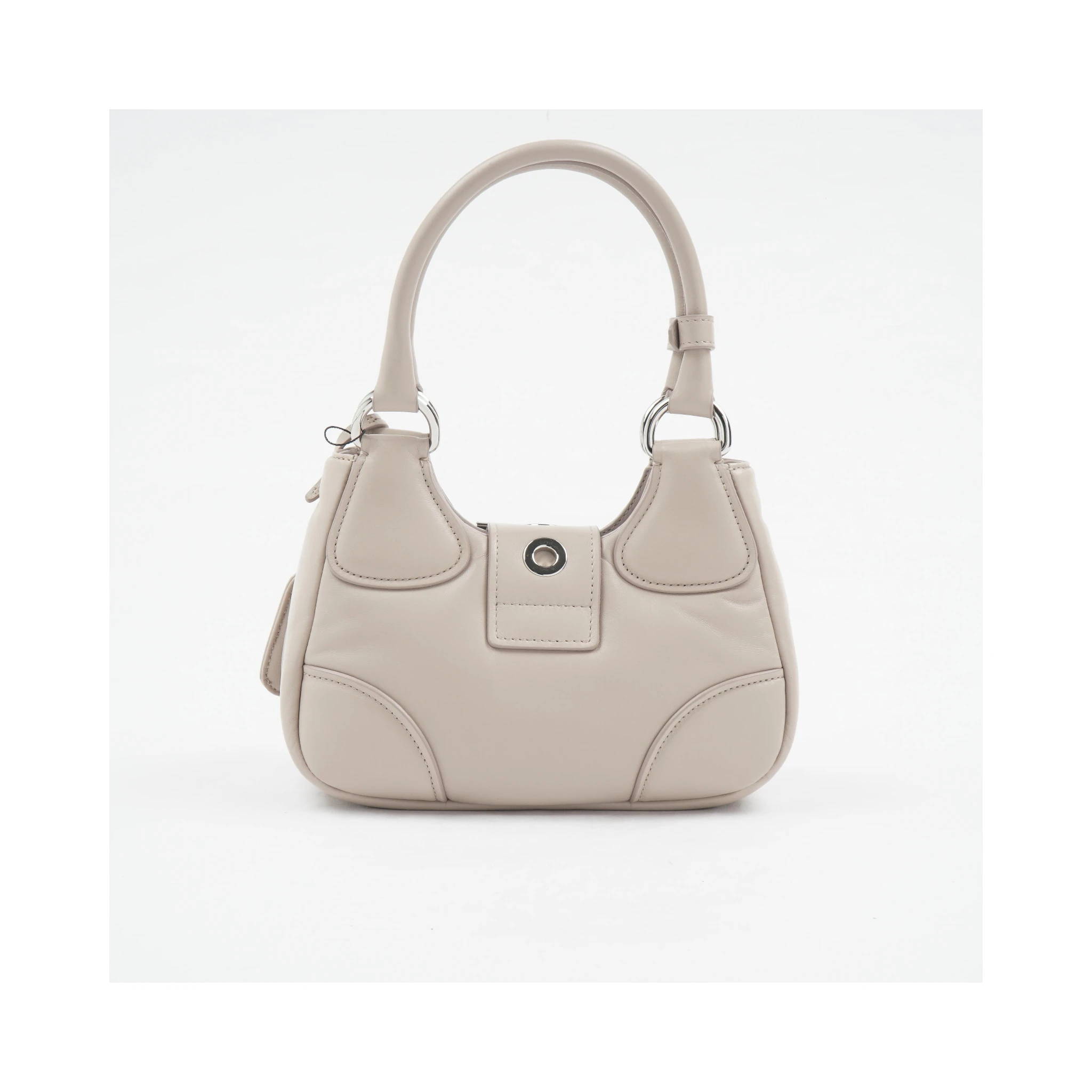 Women’s Prada Moon Padded Triangle Logo Shoulder Bag