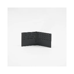 Logo-print Leather Wallet In Black