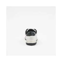 MAC80 White Black GG Flat Low Top Trainer Sneaker