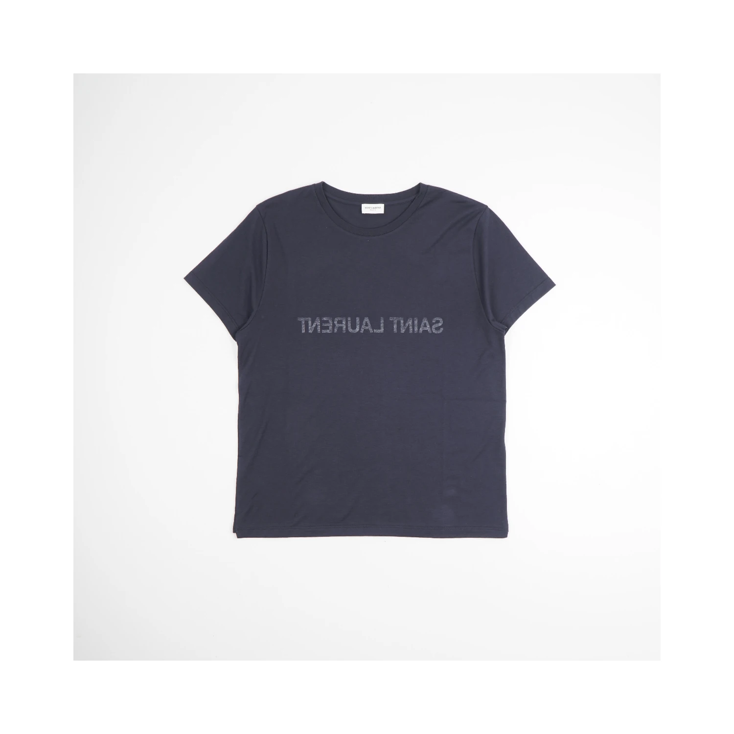 Reverse logo-print cotton T-shirt