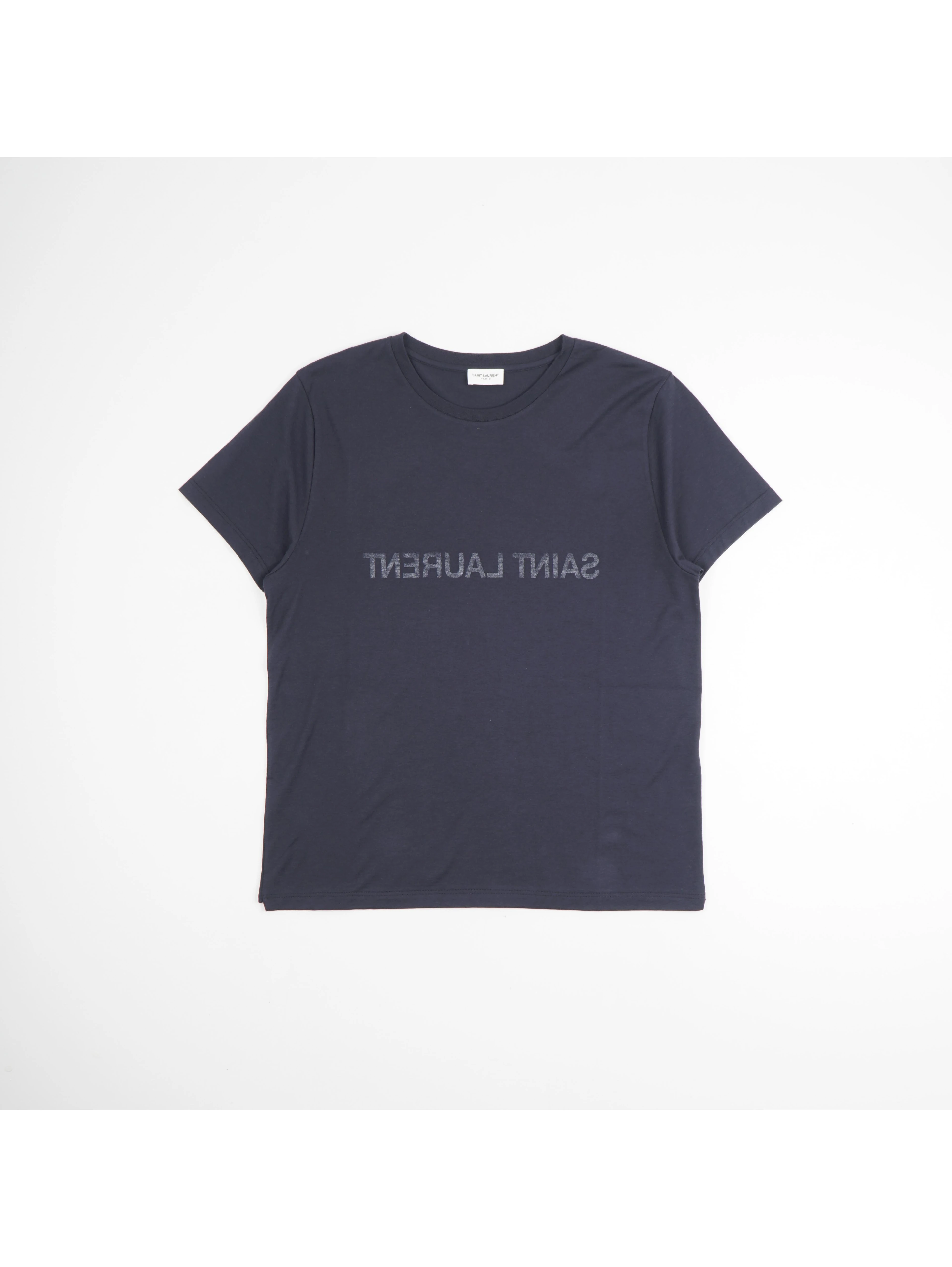 Reverse logo-print cotton T-shirt