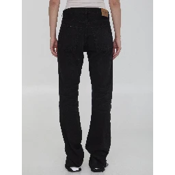 Low waist straight jeans