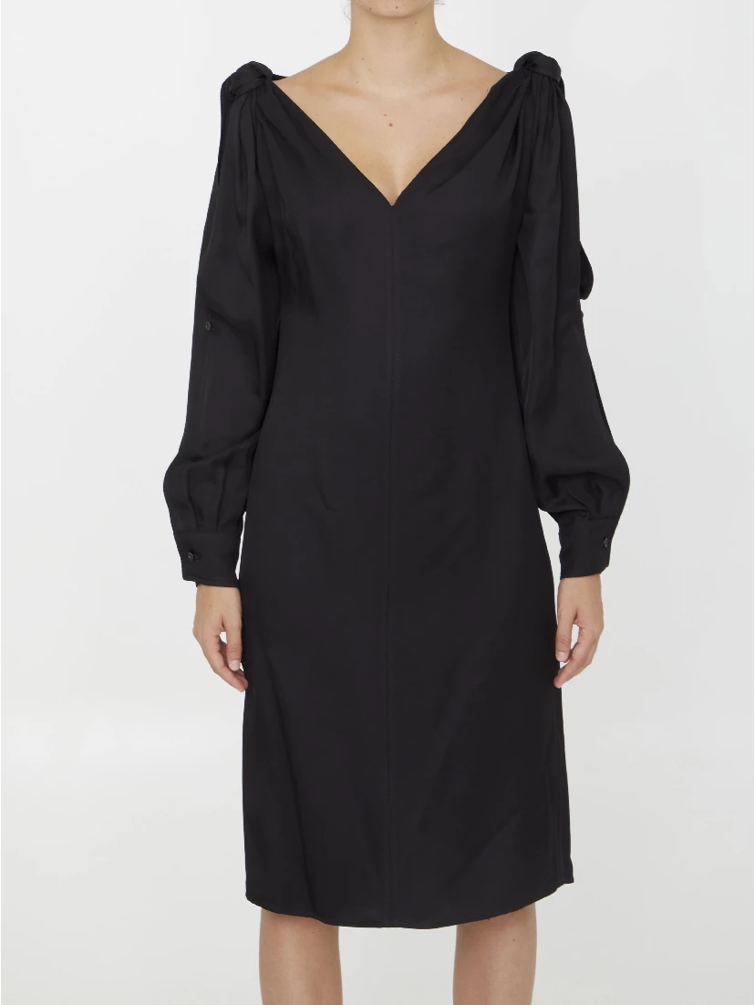 Viscose midi dress