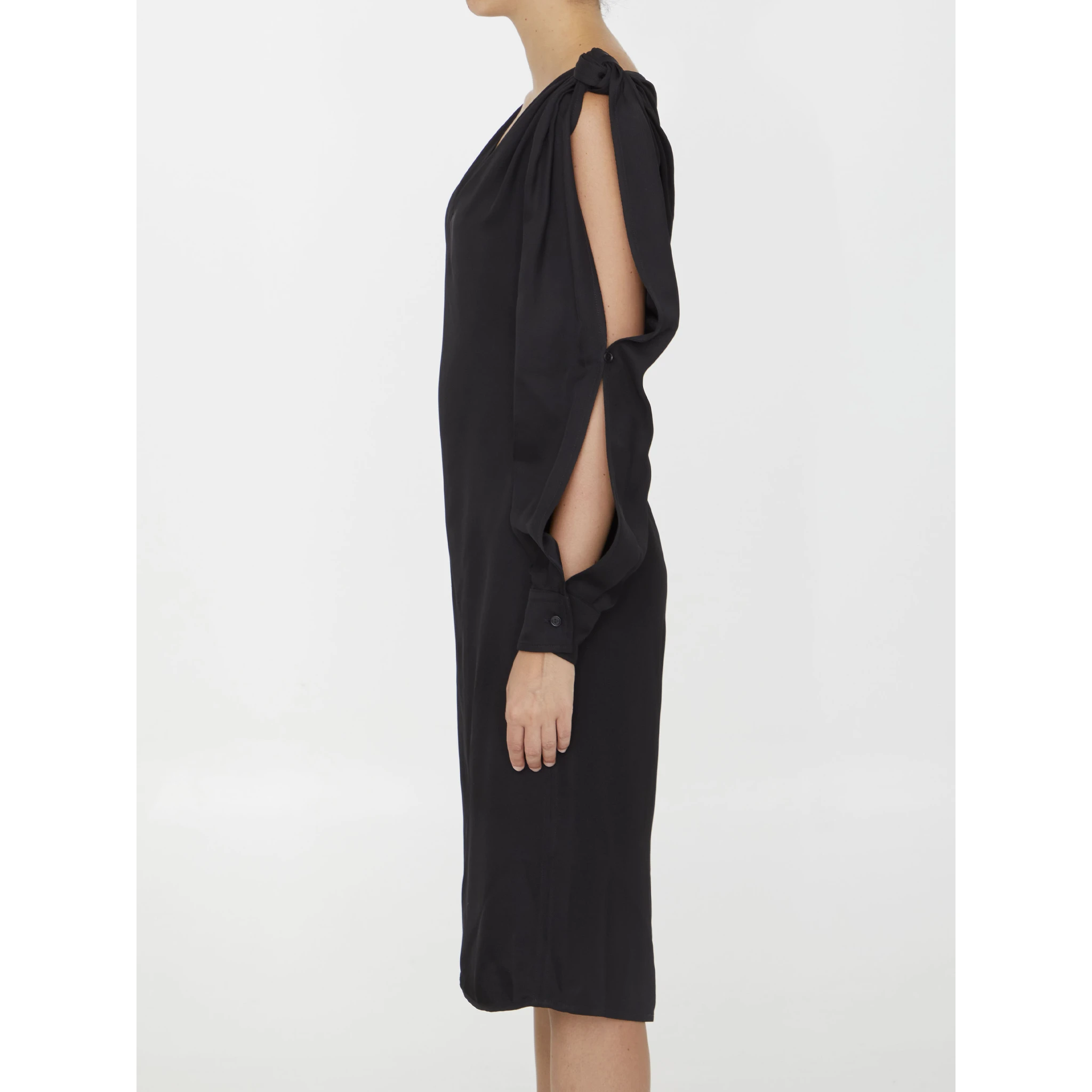 Viscose midi dress