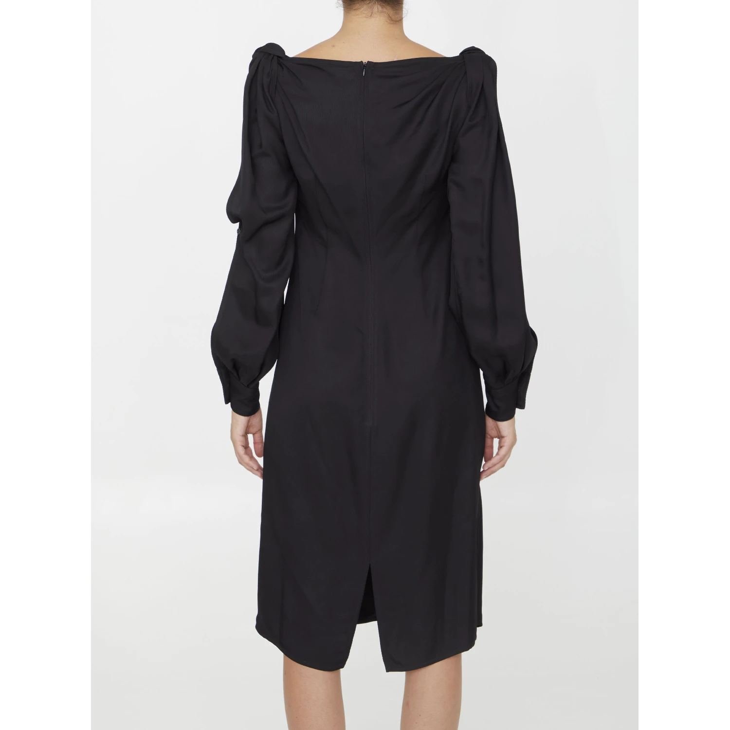 Viscose midi dress