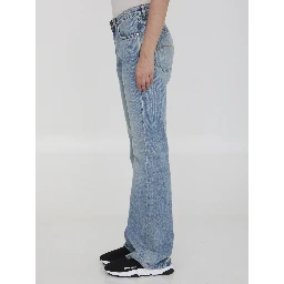 Low waist straight jeans