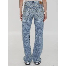 Low waist straight jeans