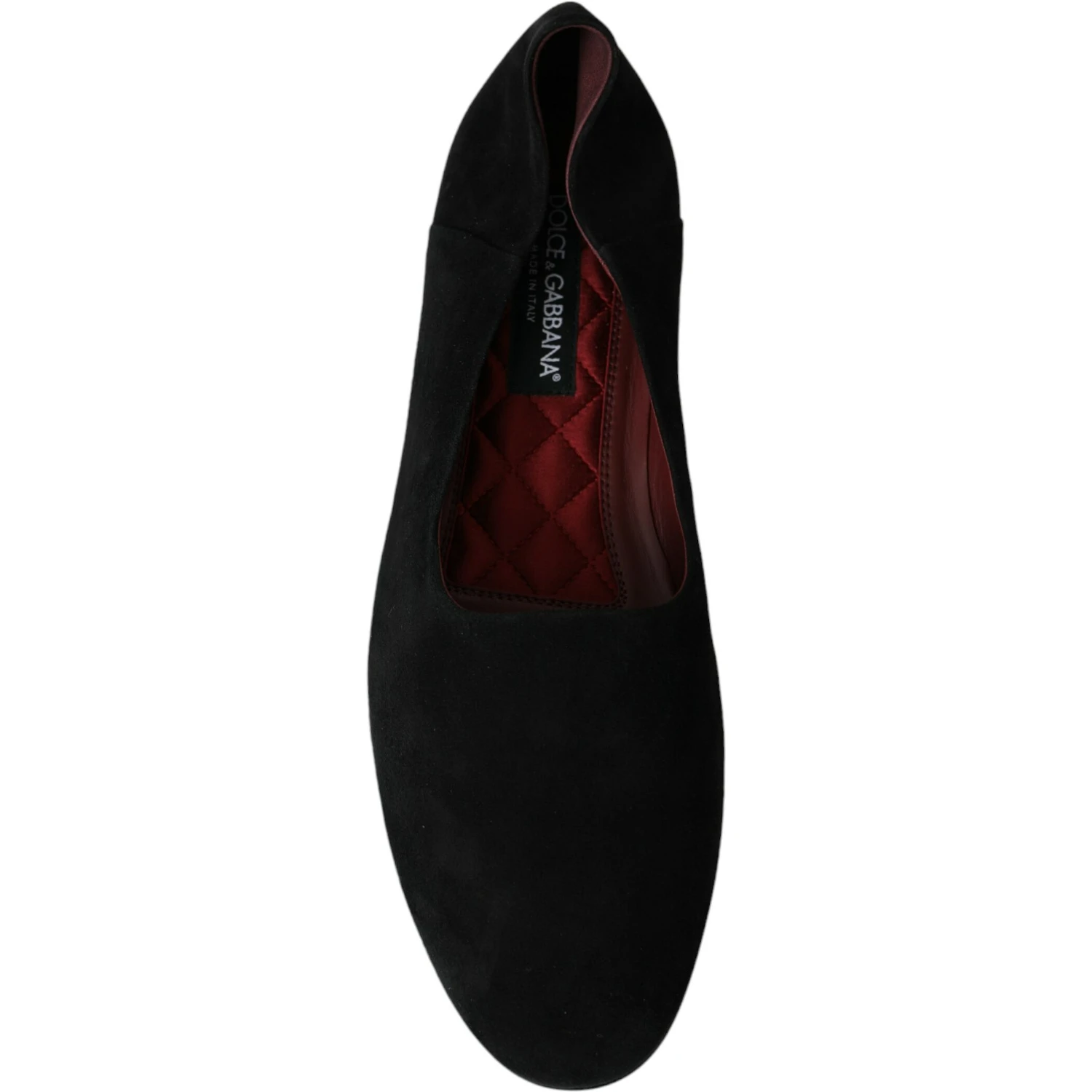 Black Suede Loafers Formal Dress Slip On Shoes