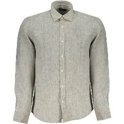Gray Linen Shirt