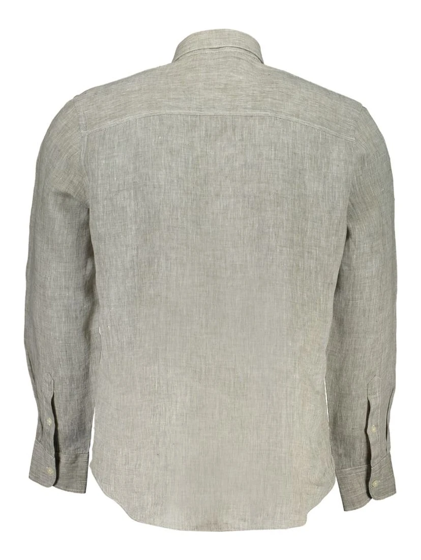 Gray Linen Shirt