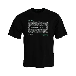 Black With Love Always Crew Neck Top T-shirt