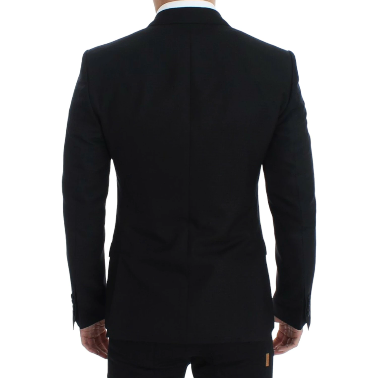 Black wool silk SICILIA blazer