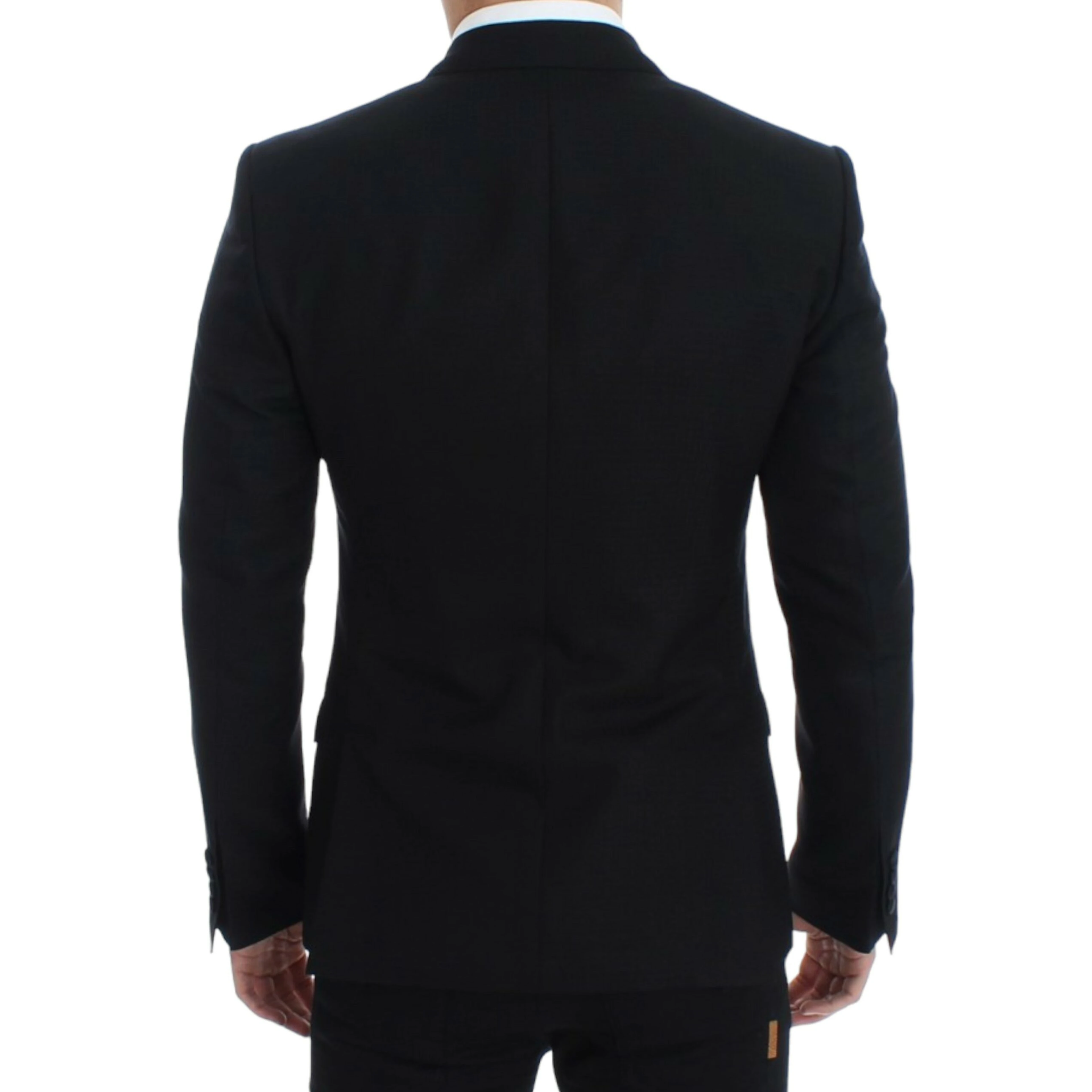Black wool silk SICILIA blazer