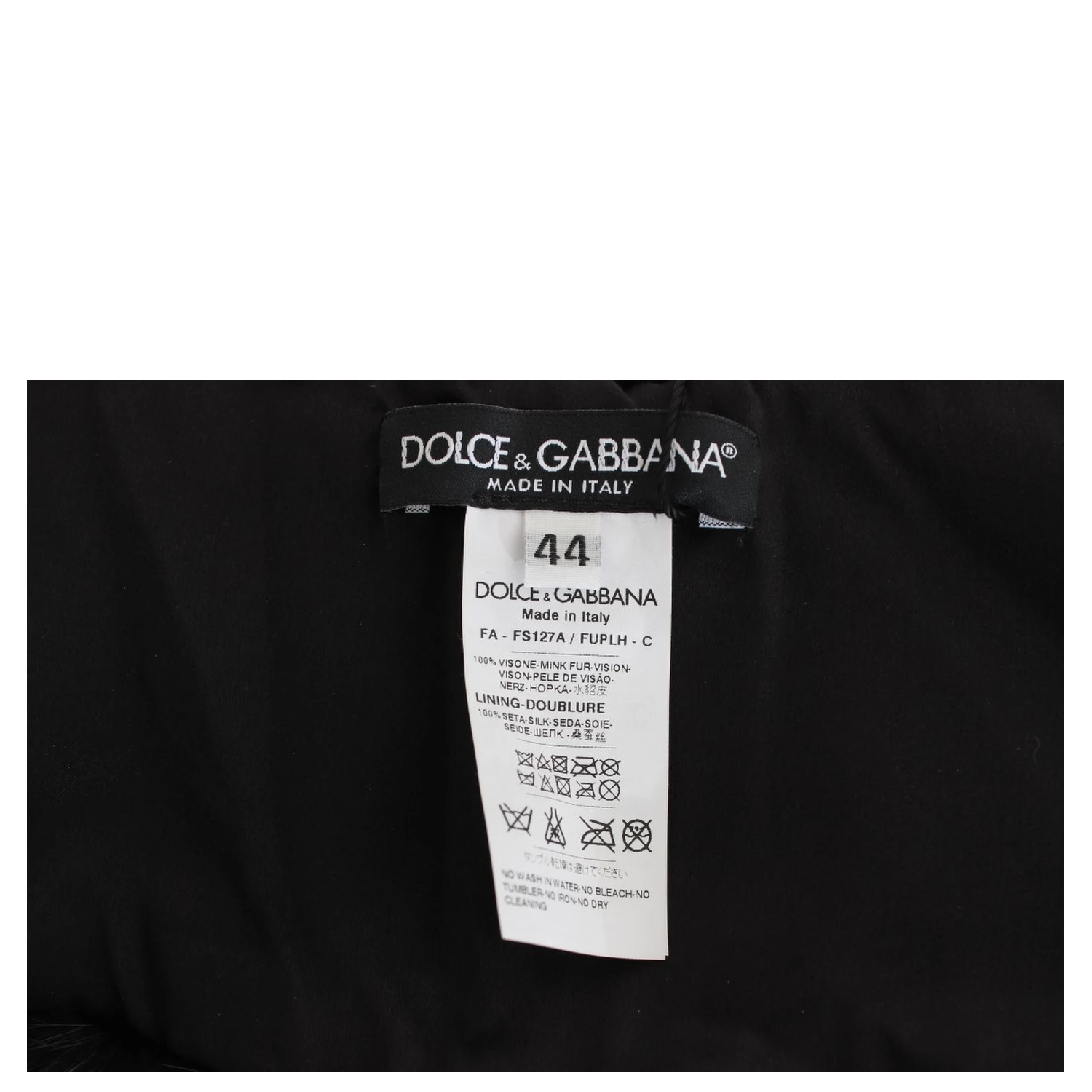 Black Mink Fur Shoulder Collar Scarf