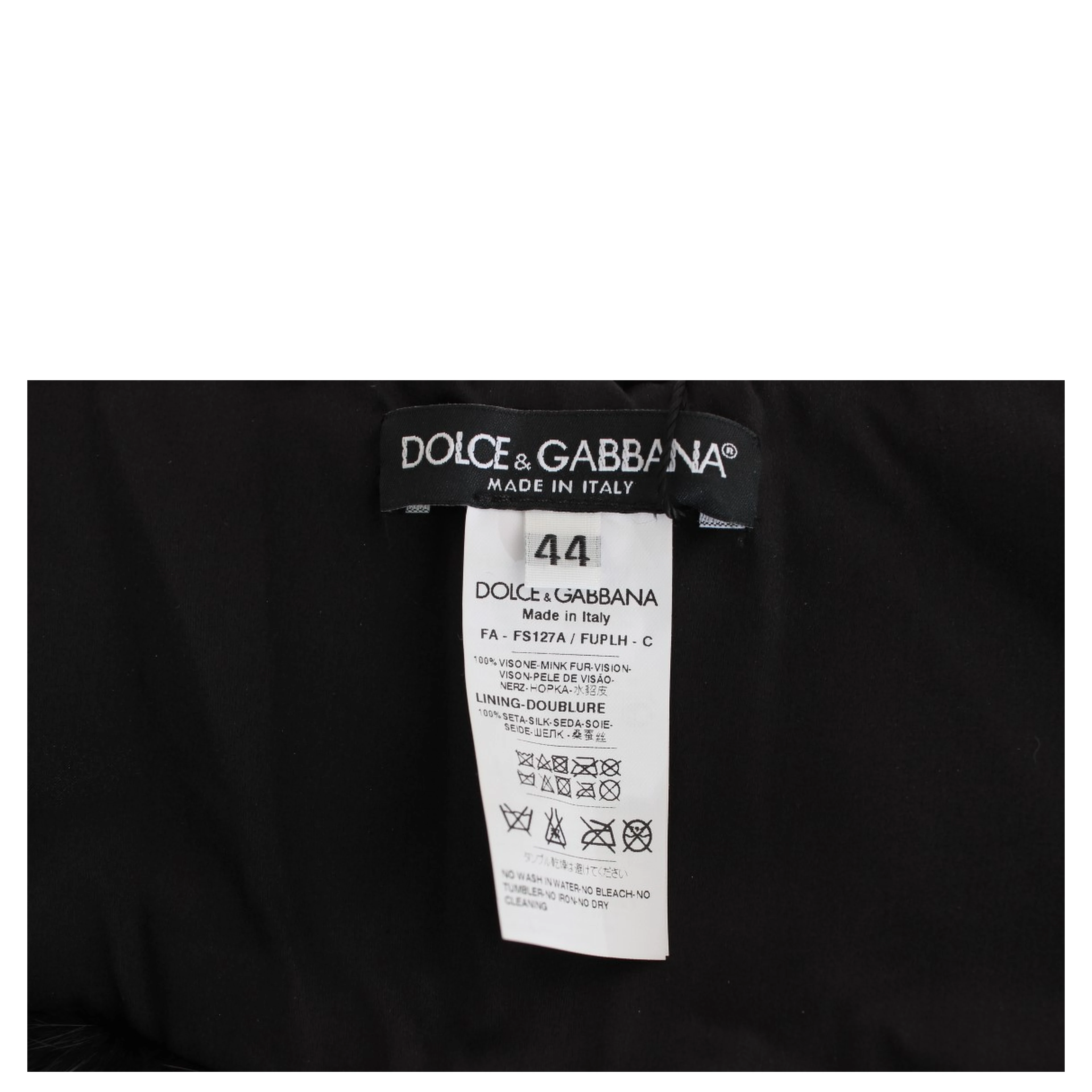 Black Mink Fur Shoulder Collar Scarf