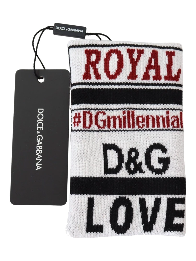 Multicolor Wool Knit D&G Love Wristband Wrap alternative