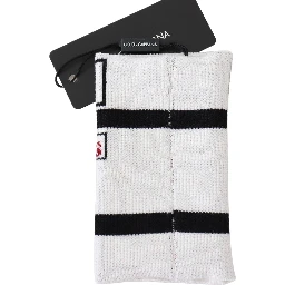 Multicolor Wool Knit D&G Love Wristband Wrap