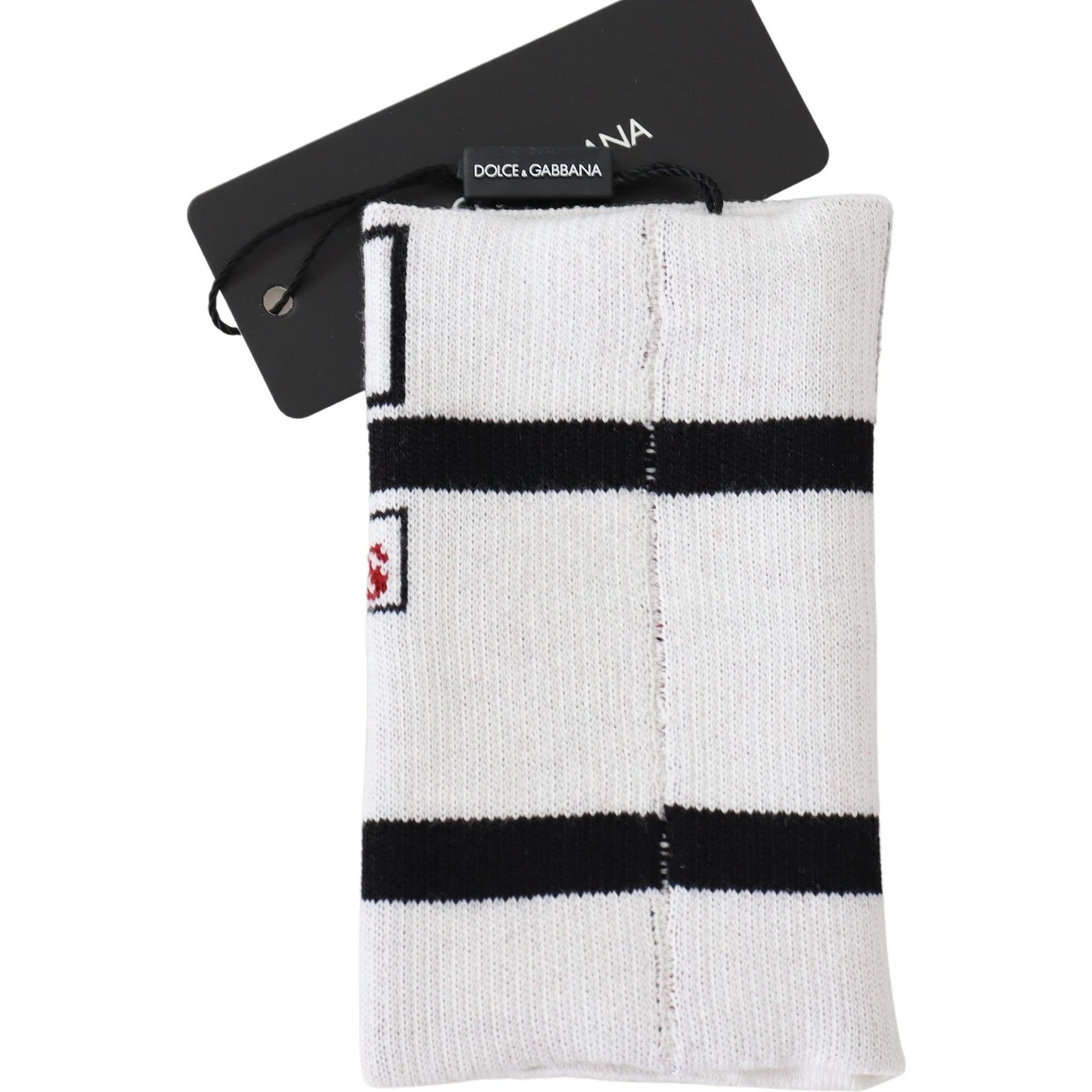 Multicolor Wool Knit D&G Love Wristband Wrap