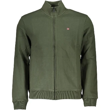 Green Cotton Sweatshirt