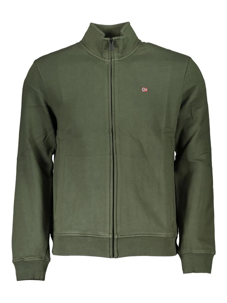 Green Cotton Sweatshirt