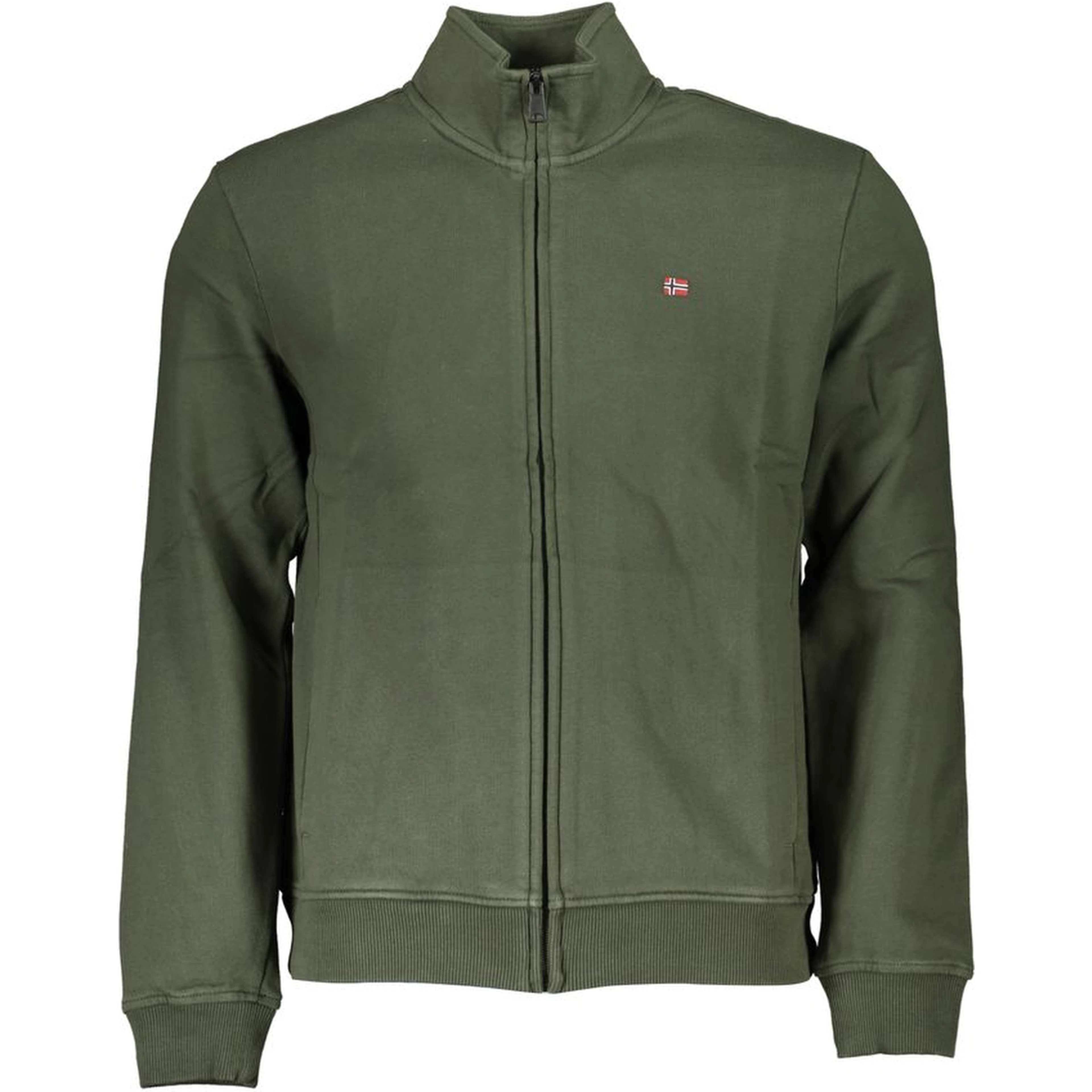 Green Cotton Sweatshirt