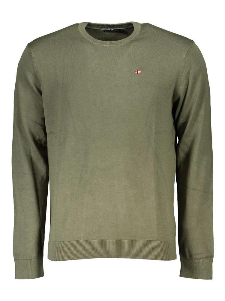 Green Cotton Sweater