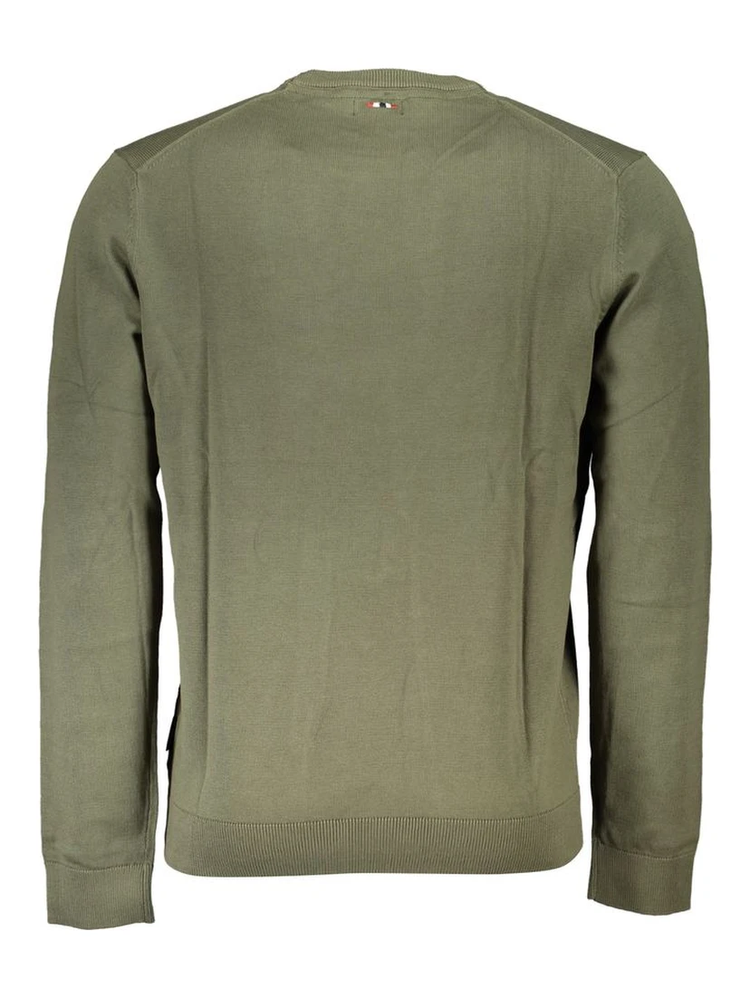 Green Cotton Sweater