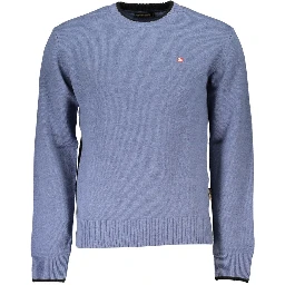 Blue Fabric Sweater