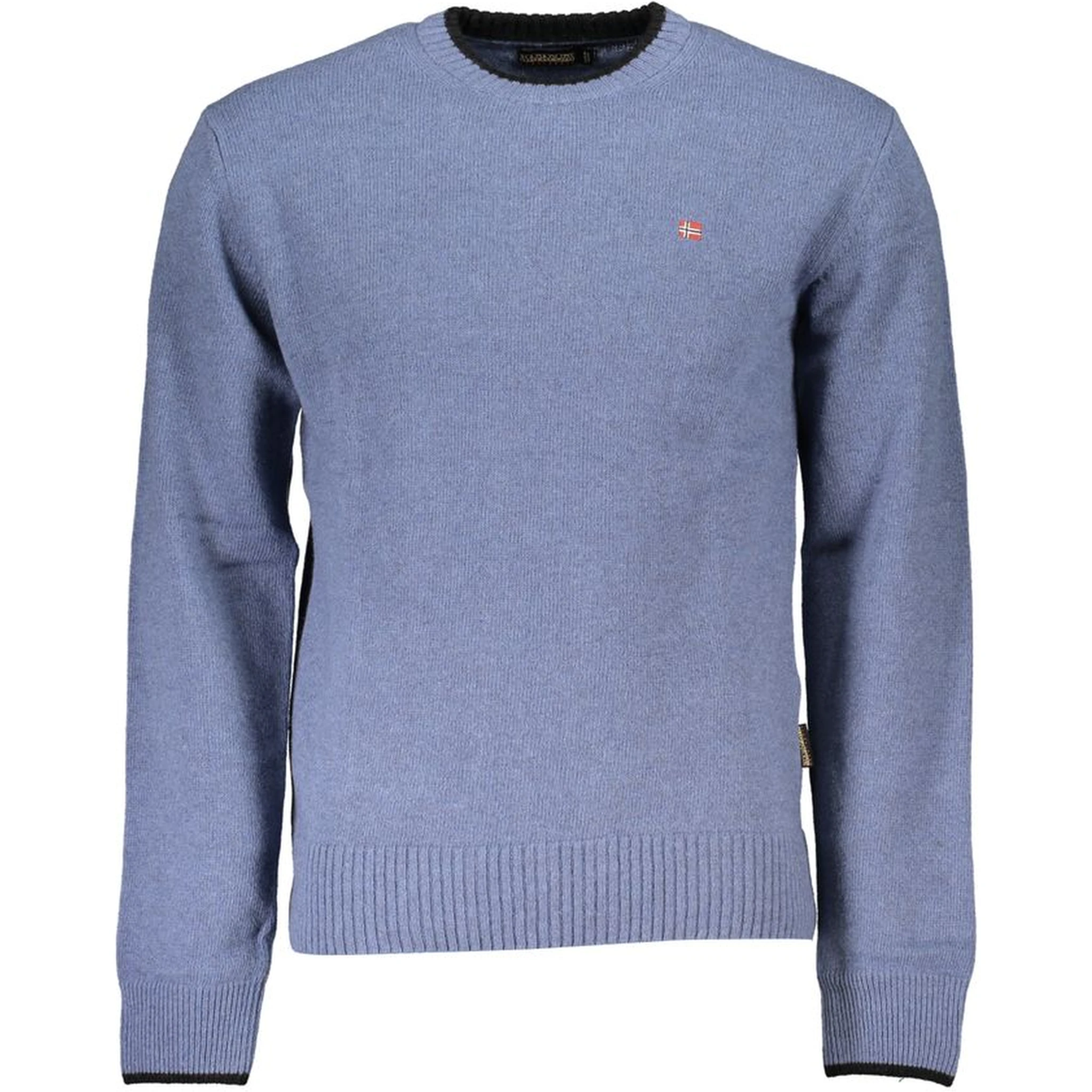 Blue Fabric Sweater