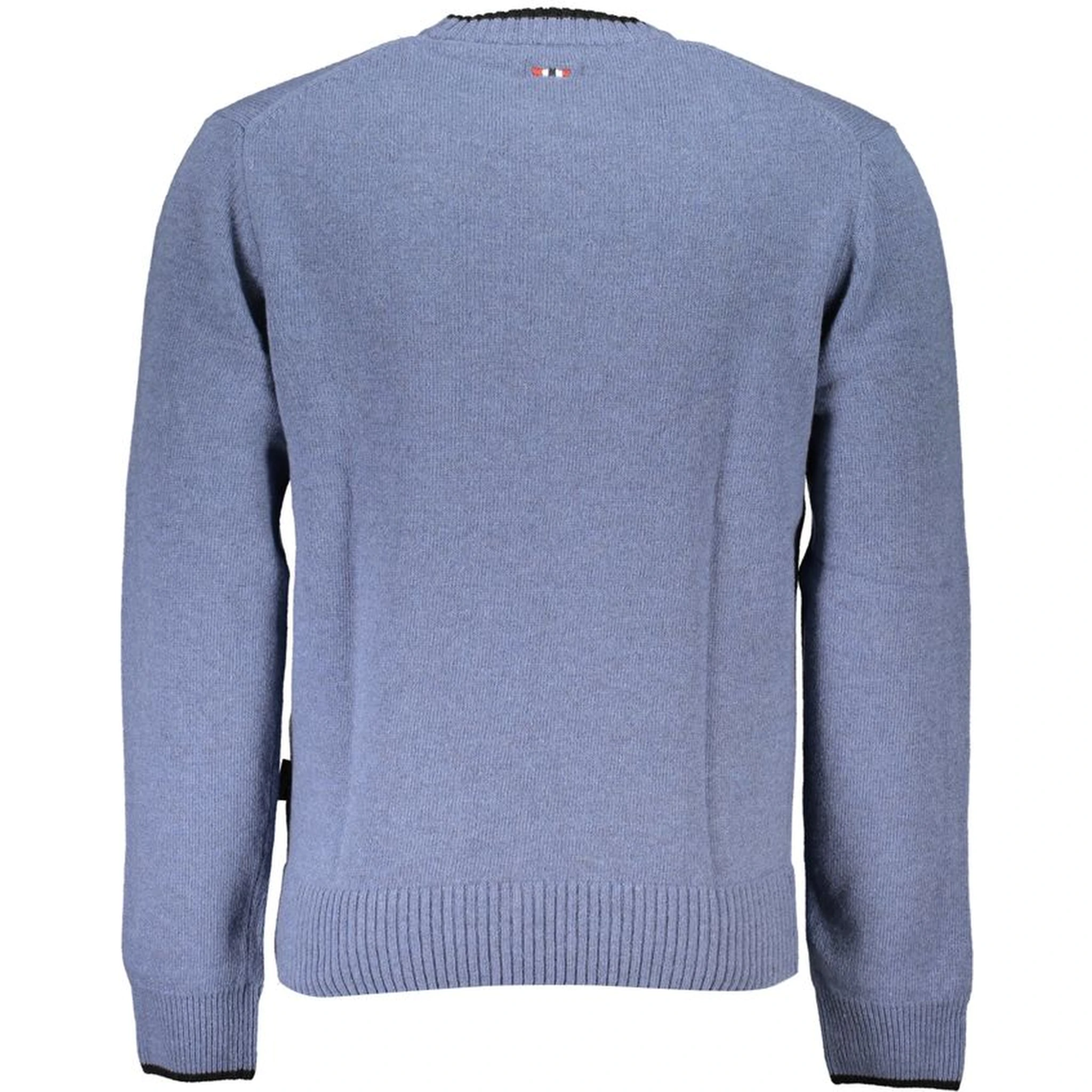 Blue Fabric Sweater