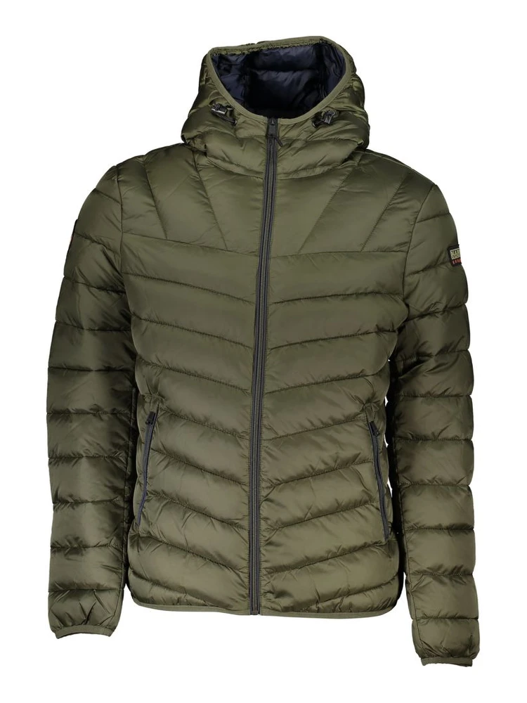 Green Polyamide Jackets & Coat