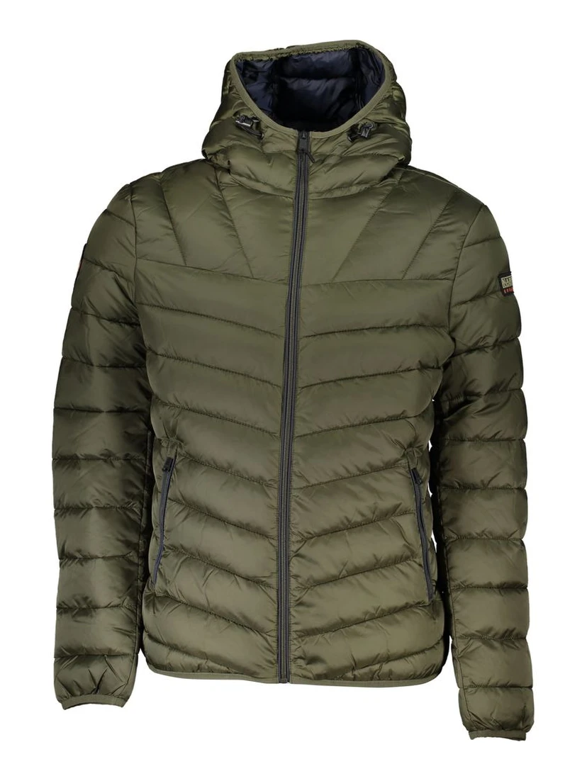 Green Polyamide Jackets & Coat