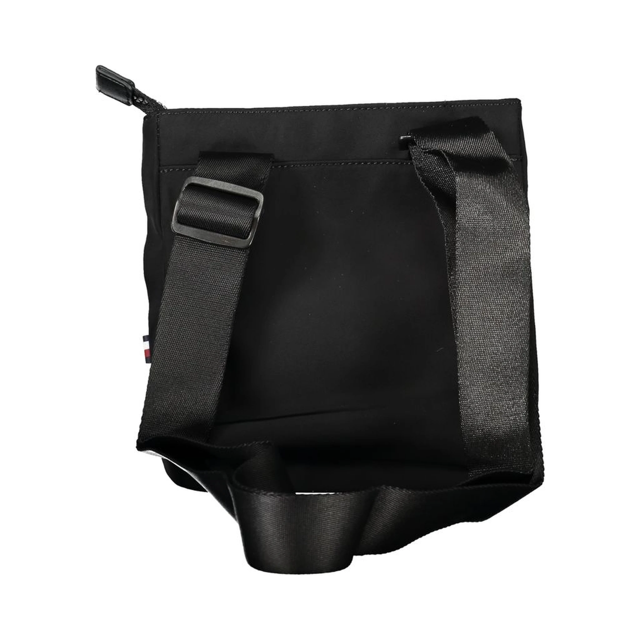 Black Polyester Shoulder Bag