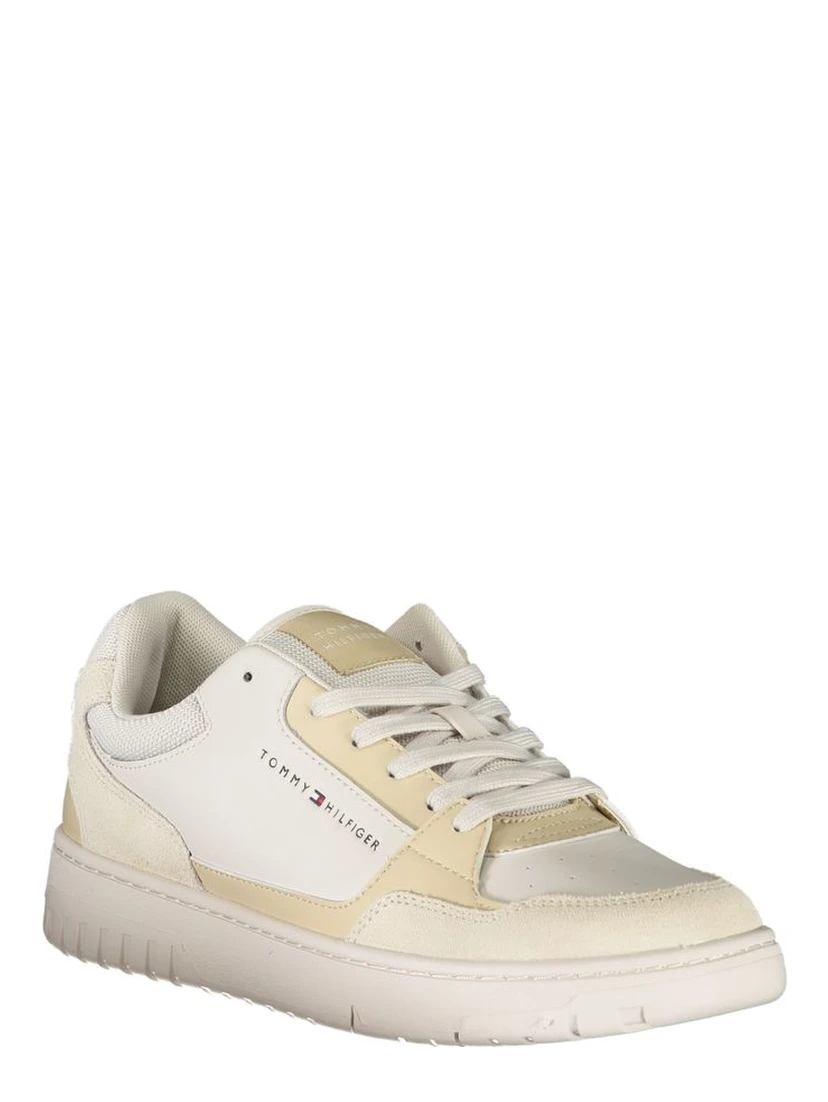 Beige Polyester Sneaker