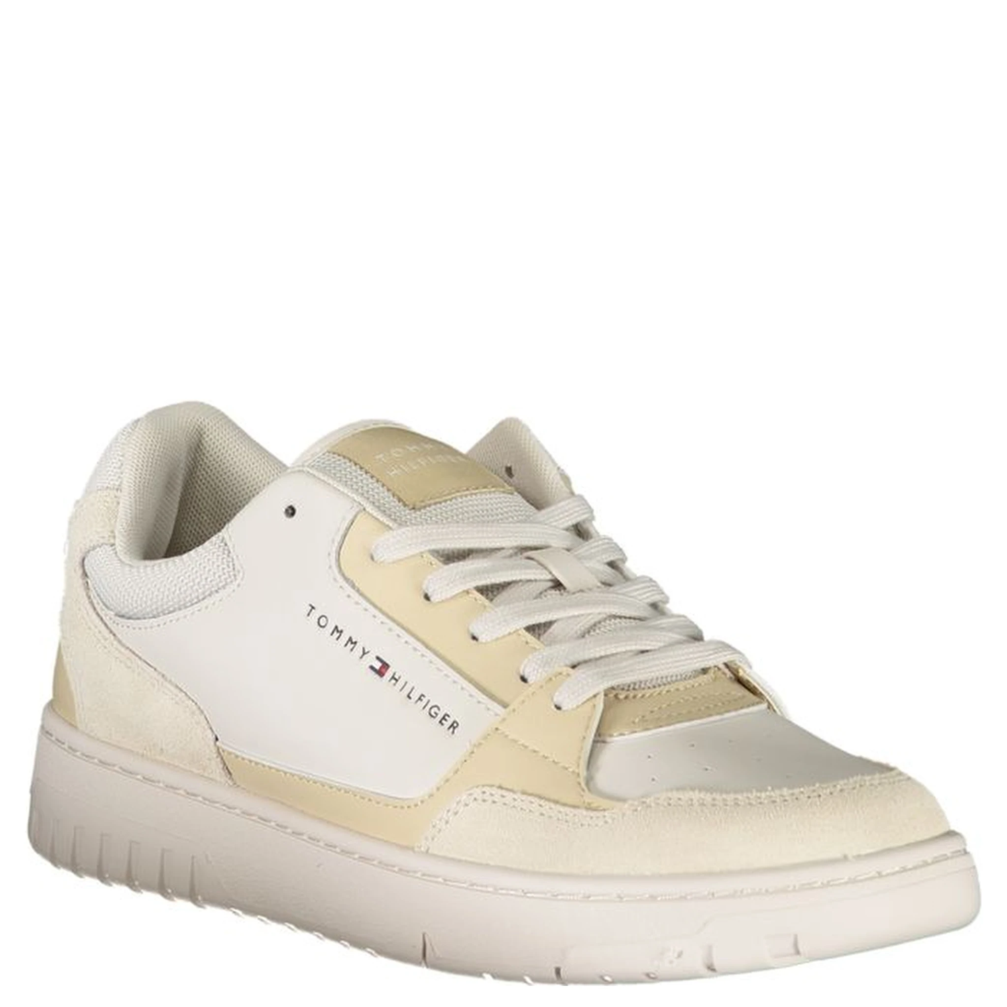 Beige Polyester Sneaker