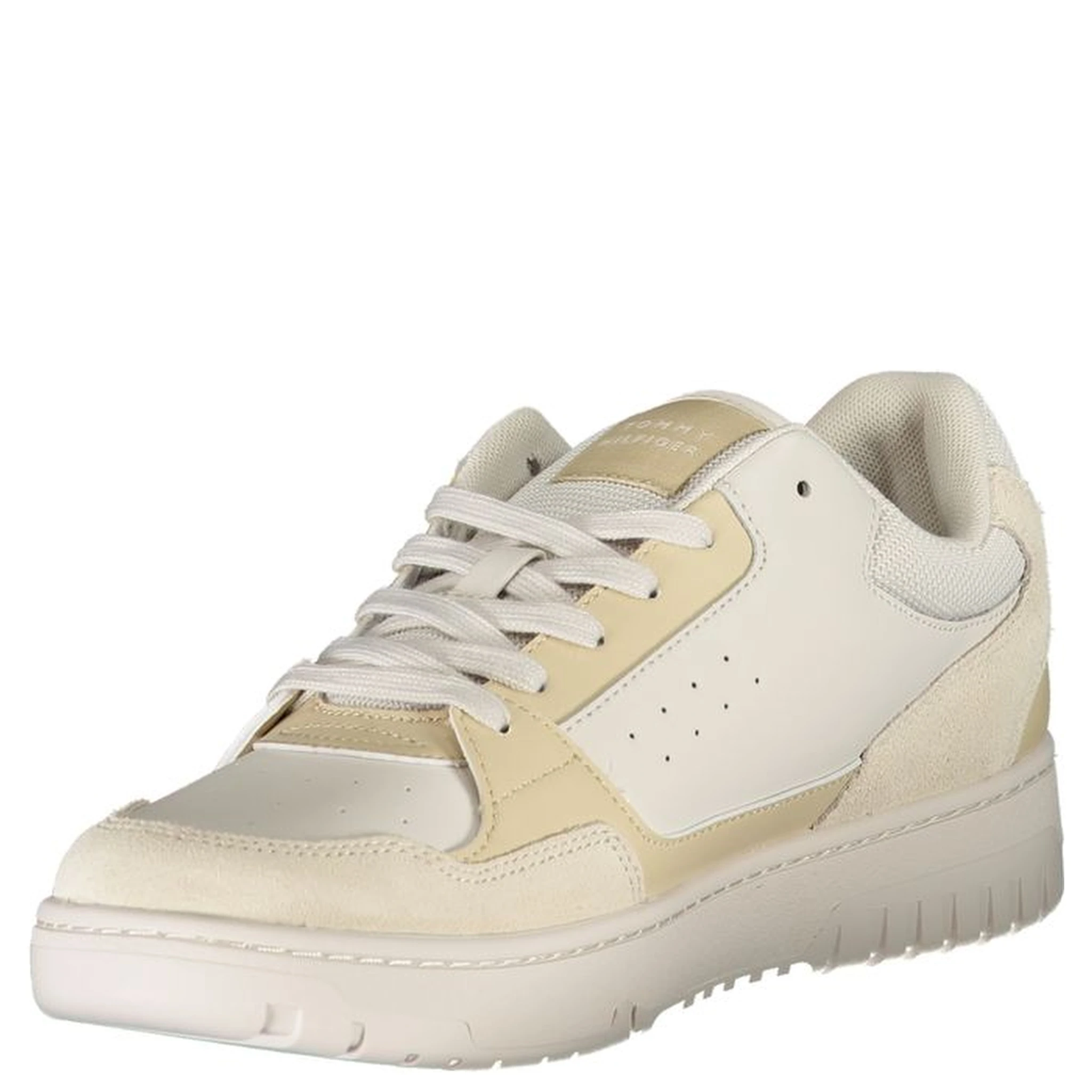 Beige Polyester Sneaker