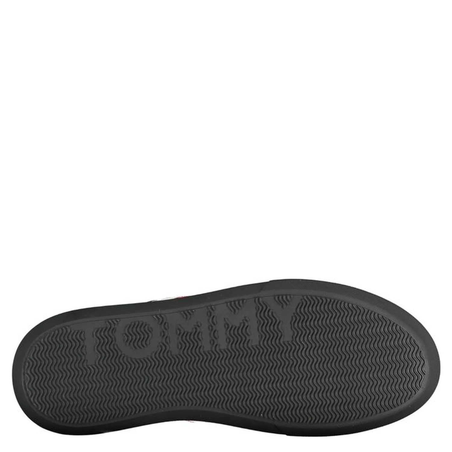 Black Polyester Sneaker