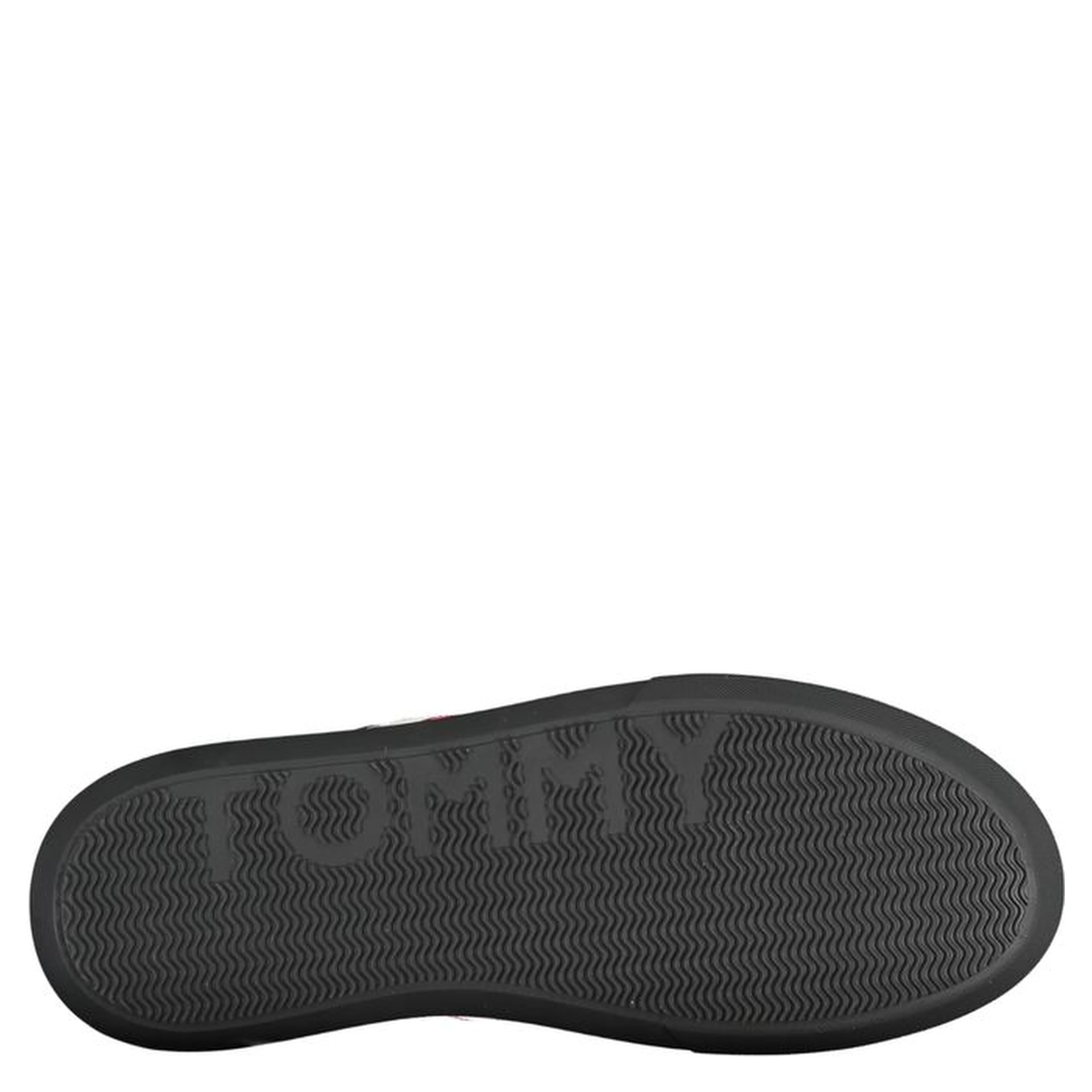 Black Polyester Sneaker