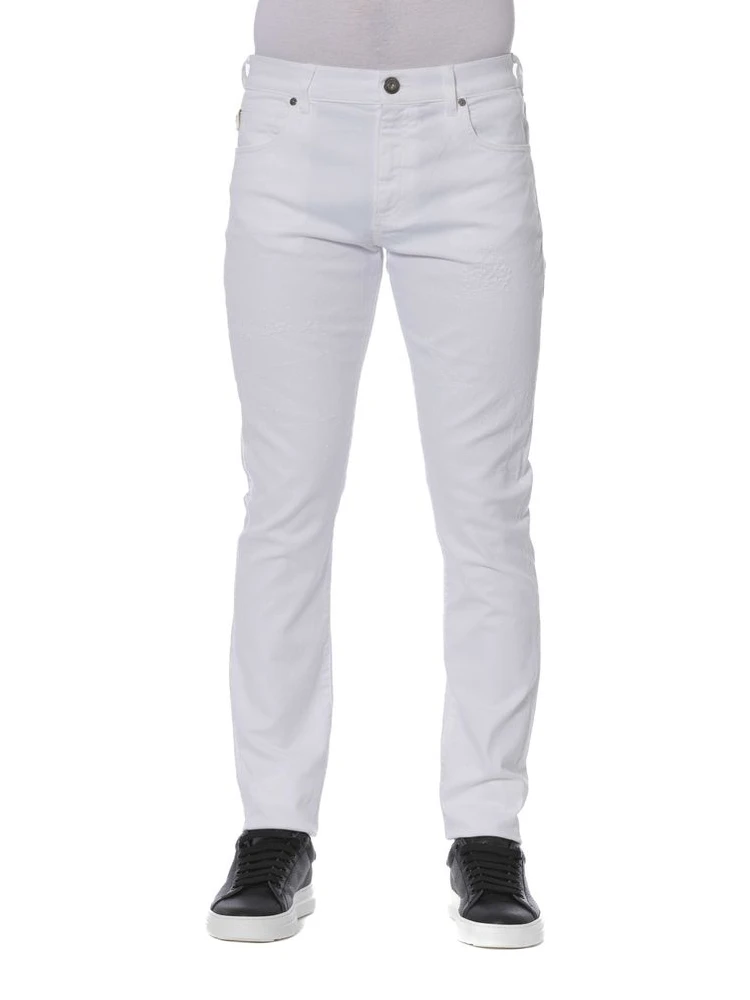 White Cotton Jeans Denim