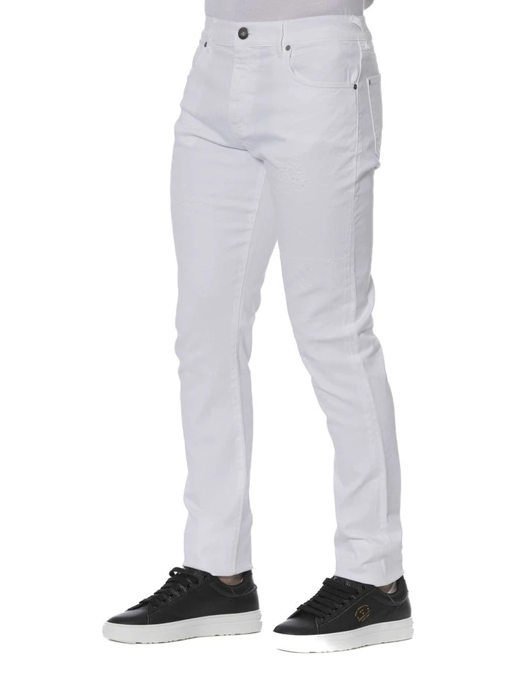 White Cotton Jeans Denim alternative