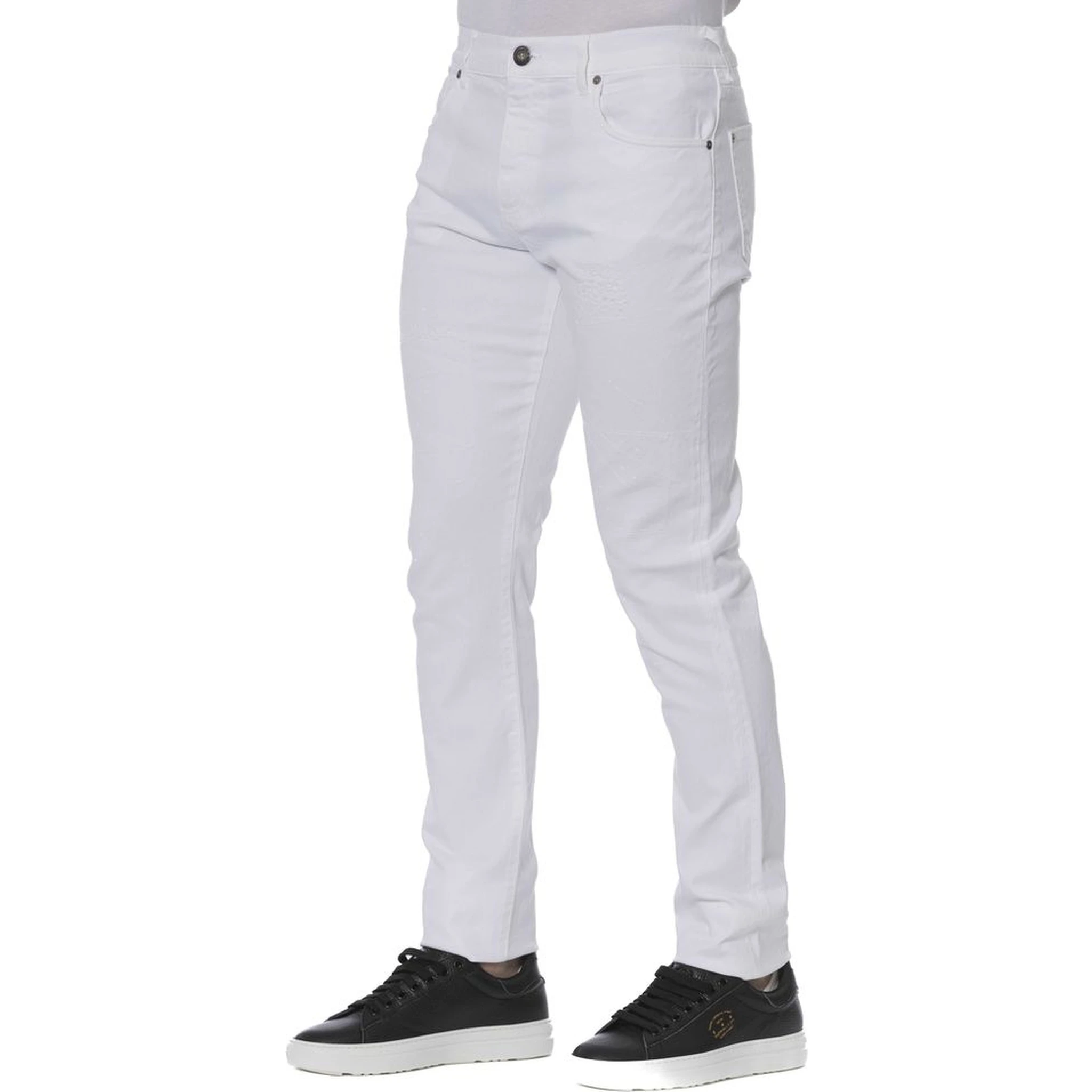 White Cotton Jeans Denim