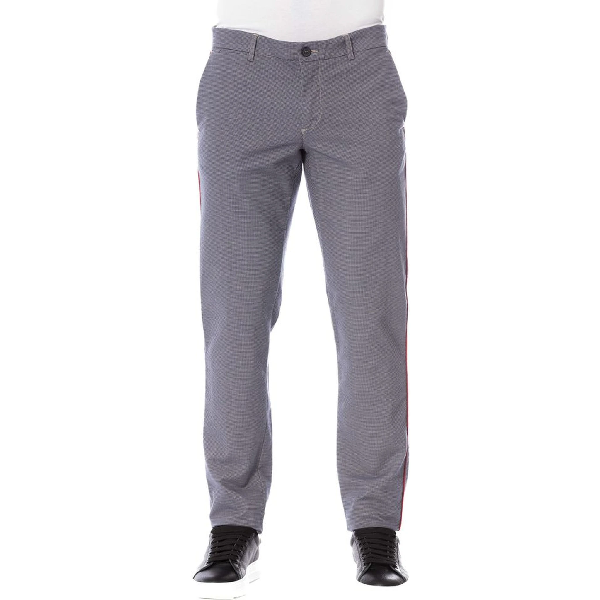 Blue Cotton Pant