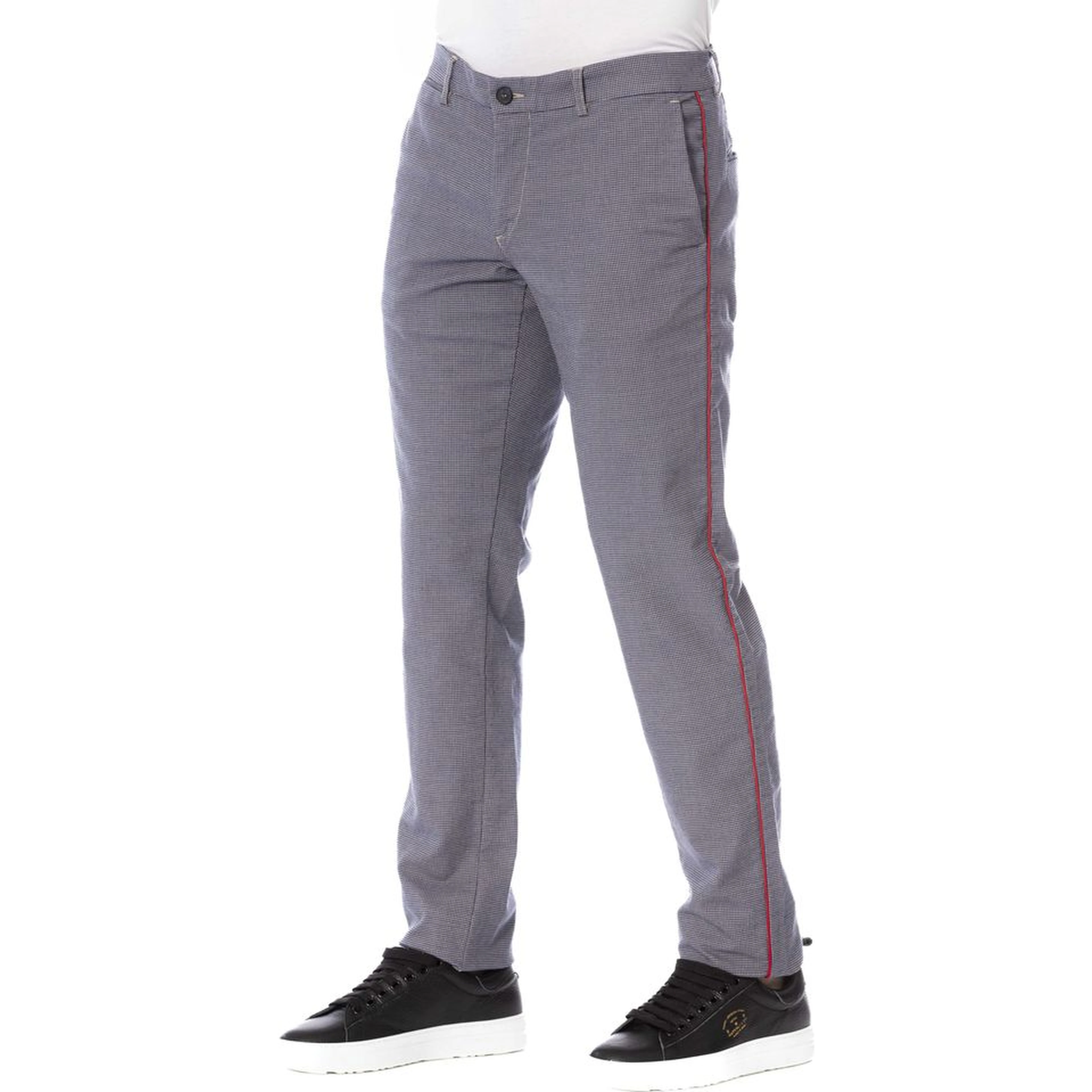 Blue Cotton Pant