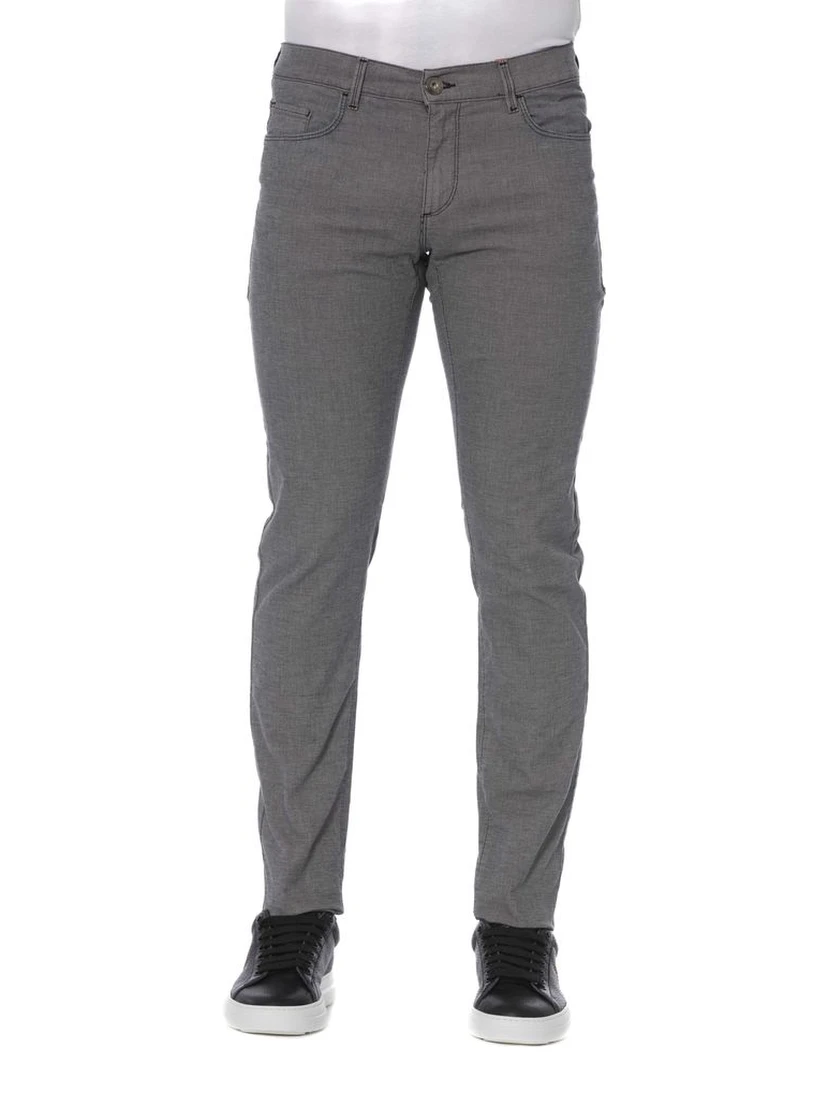 Gray Cotton Pant