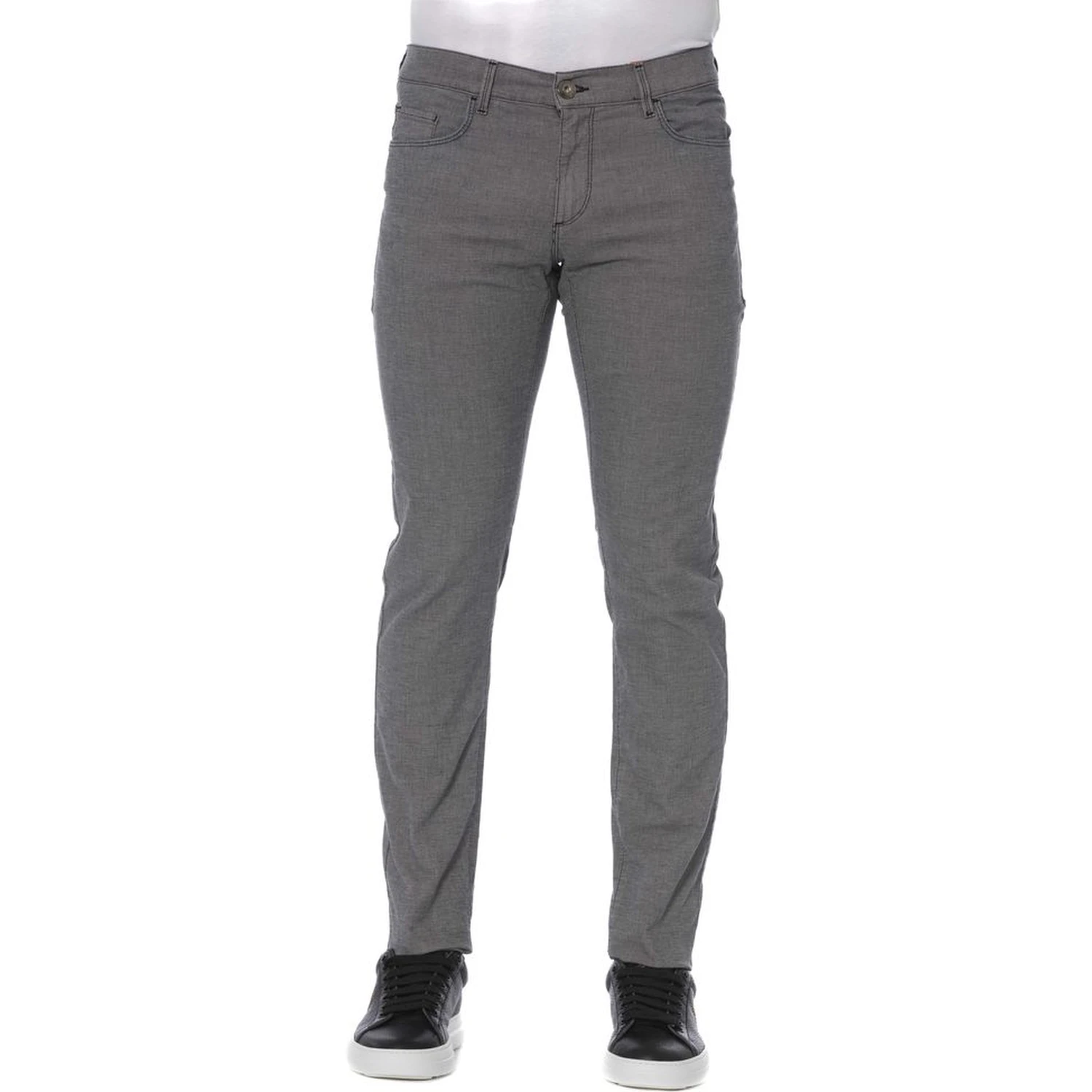 Gray Cotton Pant