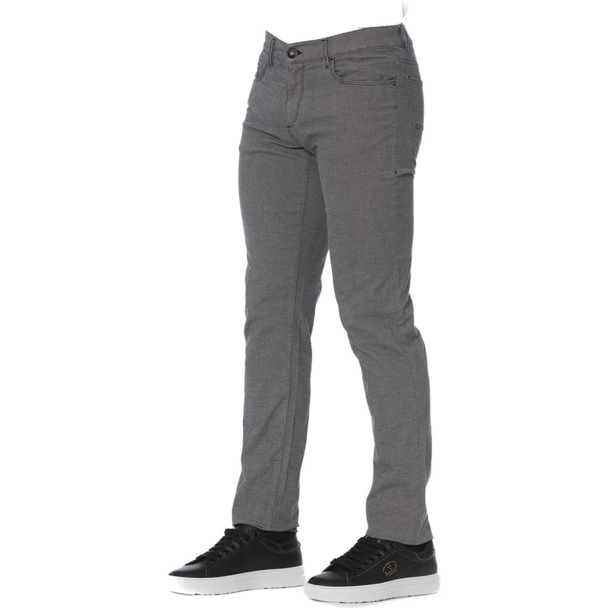 Gray Cotton Pant