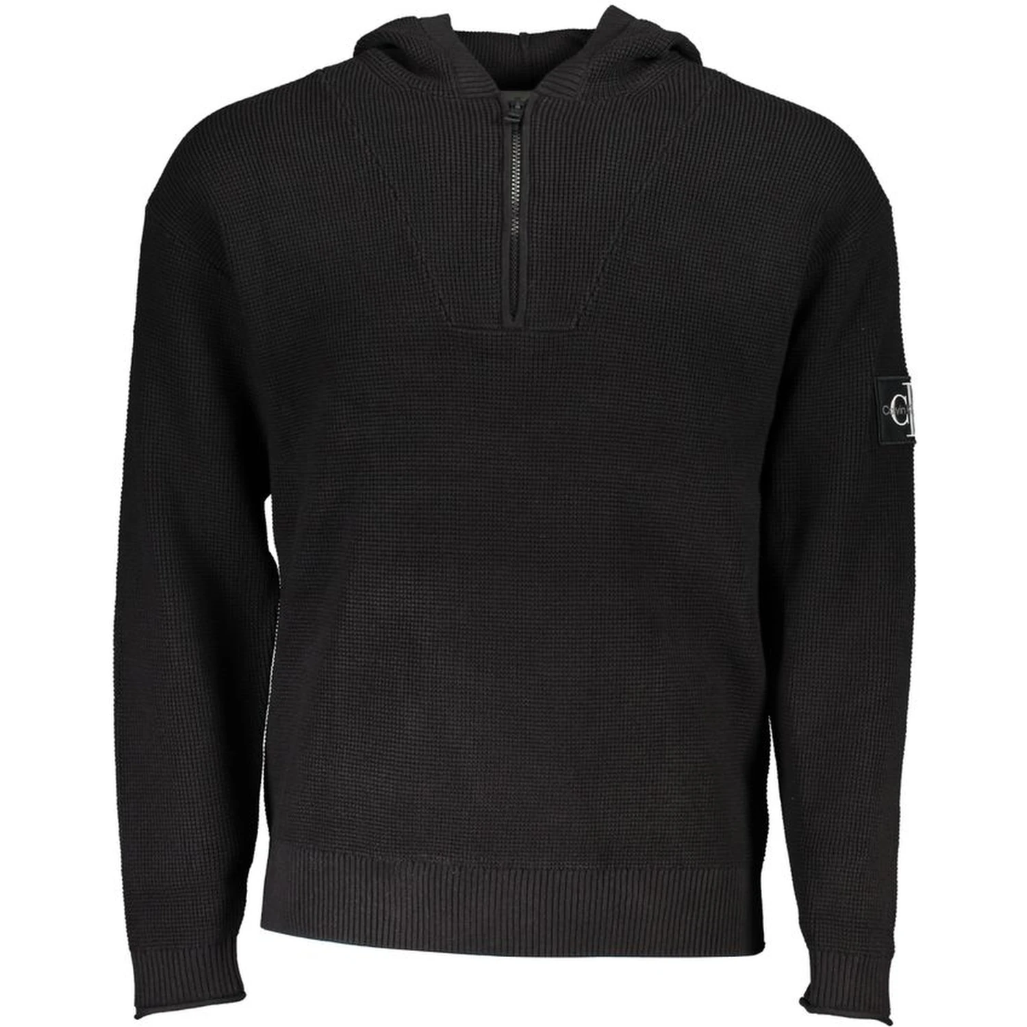 Black Cotton Sweater