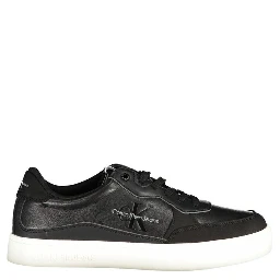 Black Polyester Sneaker